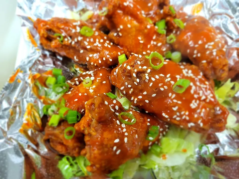 Honey Sriracha Wings